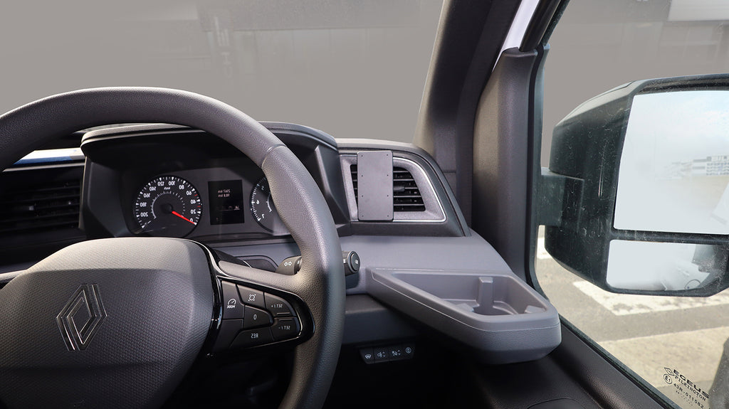 Brodit ProClip 606180 voor Nissan Interstar 2025-2026 en Renault Master 2025-2026 - installatiepositie