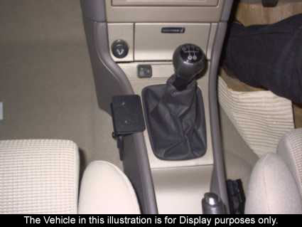 Brodit ProClip 630530 voor Alfa Romeo 166 1999-2007, Alfa Romeo 147 2001-2011 e.a. - installatiepositie