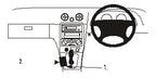 Brodit ProClip 632611 voor Mazda MX-5 1998-2005 - installatiepositie