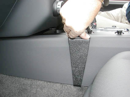 Brodit ProClip 633297 voor Volkswagen Touareg 2003-2009 - ProClip geplaatst in het voertuig