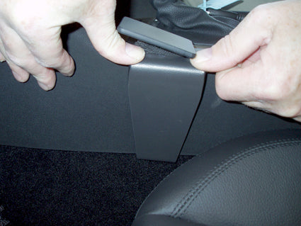 Brodit ProClip 633482 voor Mercedes Benz SLK-Class 2005-2010 - ProClip geplaatst in het voertuig