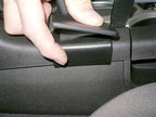 Brodit ProClip 633890 voor Holden Commodore Omega 2007-2010 en Holden Calais 2007-2010 - detail van dashboardmontage