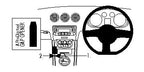 Brodit ProClip 633975 voor Audi TT 2007-2014 - productfoto zwarte ABS montagebasis