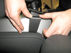 Brodit ProClip 634565 voor Audi S6 2011-2018, Audi A7 2011-2017 en Audi A6 2011-2018 - detail van dashboardmontage