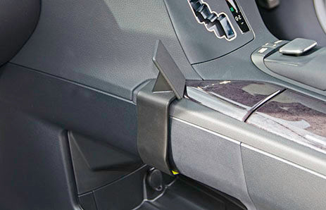 Brodit ProClip 634710 voor Lexus RX Series 2010-2015 - productfoto zwarte ABS montagebasis