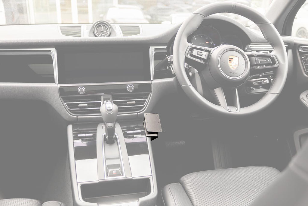 Brodit ProClip 635012 voor Porsche Macan 2015-2026 - productfoto zwarte ABS montagebasis