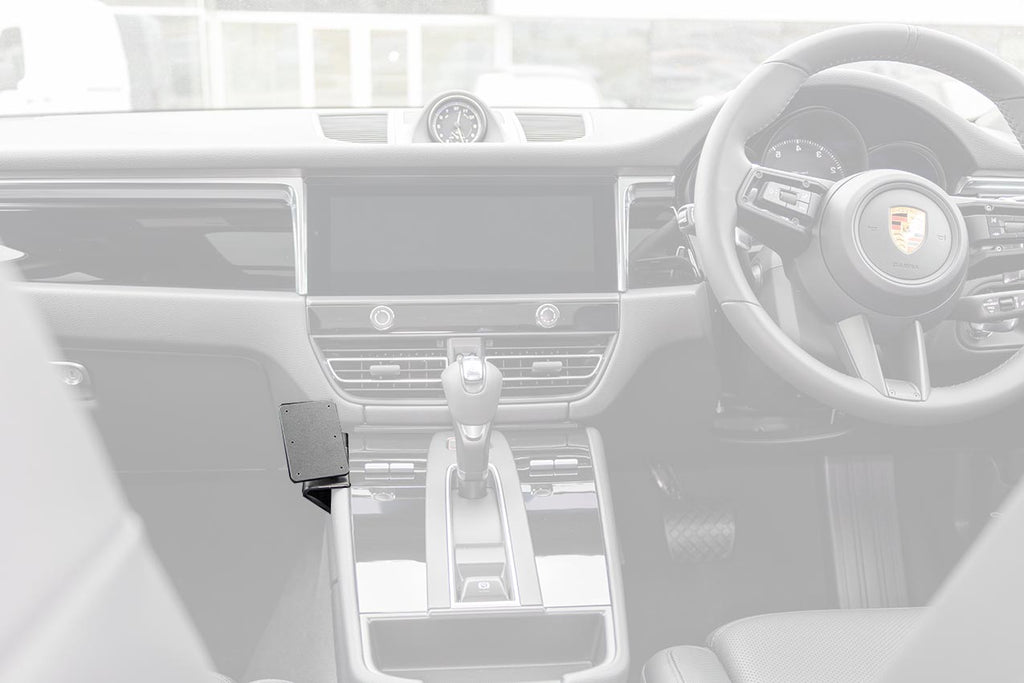 Brodit ProClip 635013 voor Porsche Macan 2015-2026 - productfoto zwarte ABS montagebasis