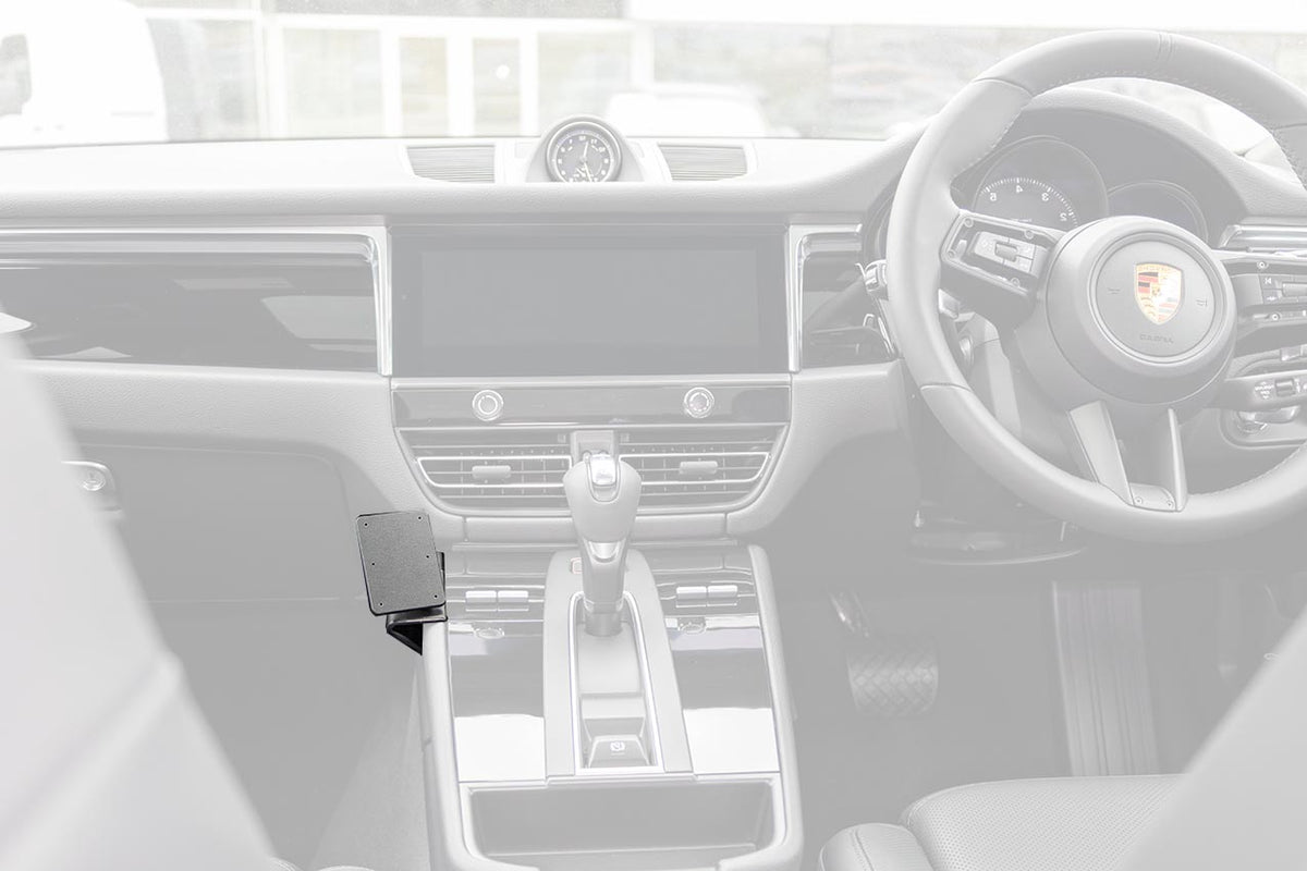 Brodit ProClip 635013 voor Porsche Macan 2015-2026 - productfoto zwarte ABS montagebasis