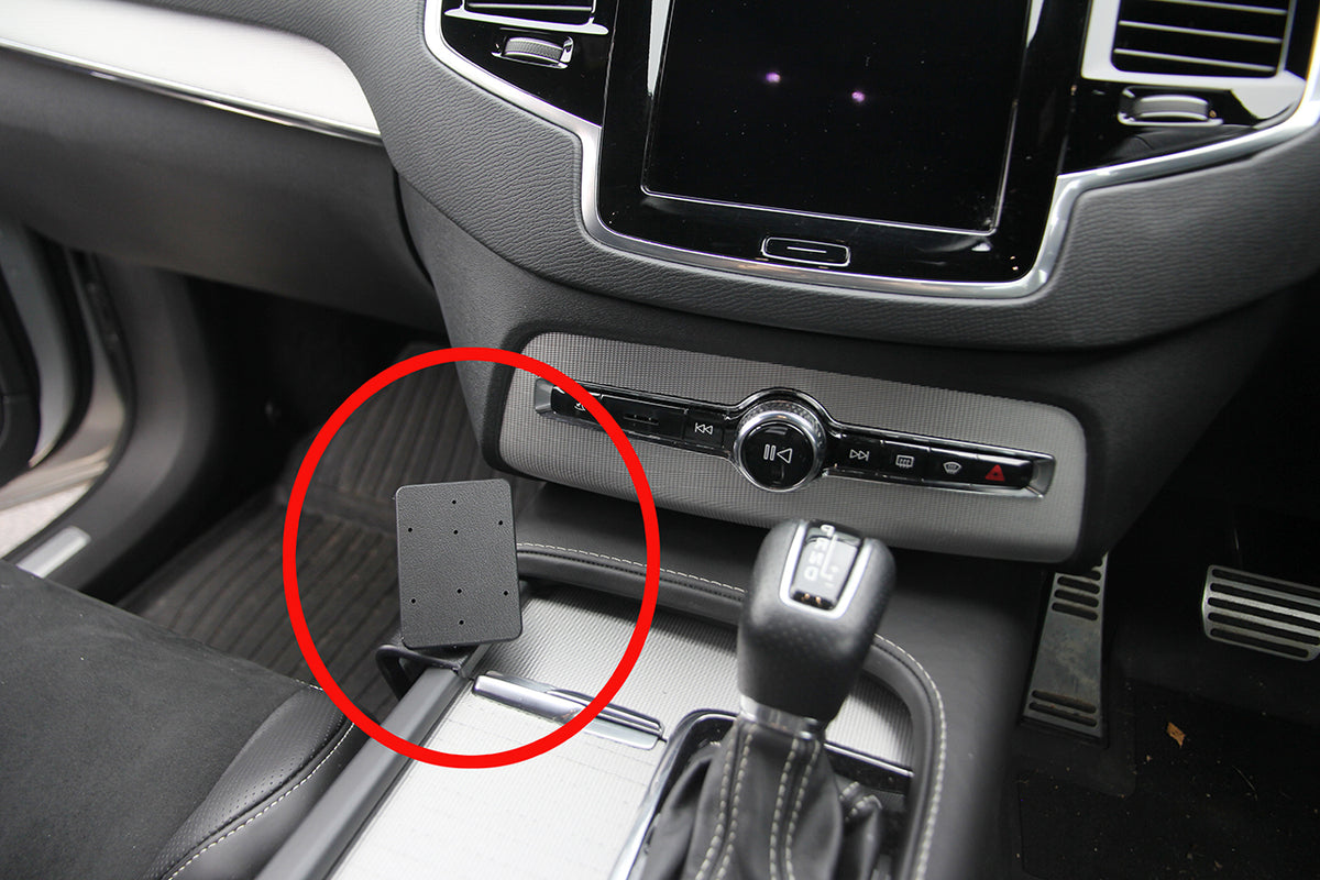 Brodit ProClip 635101 voor Volvo XC90 2015-2024 - productfoto zwarte ABS montagebasis