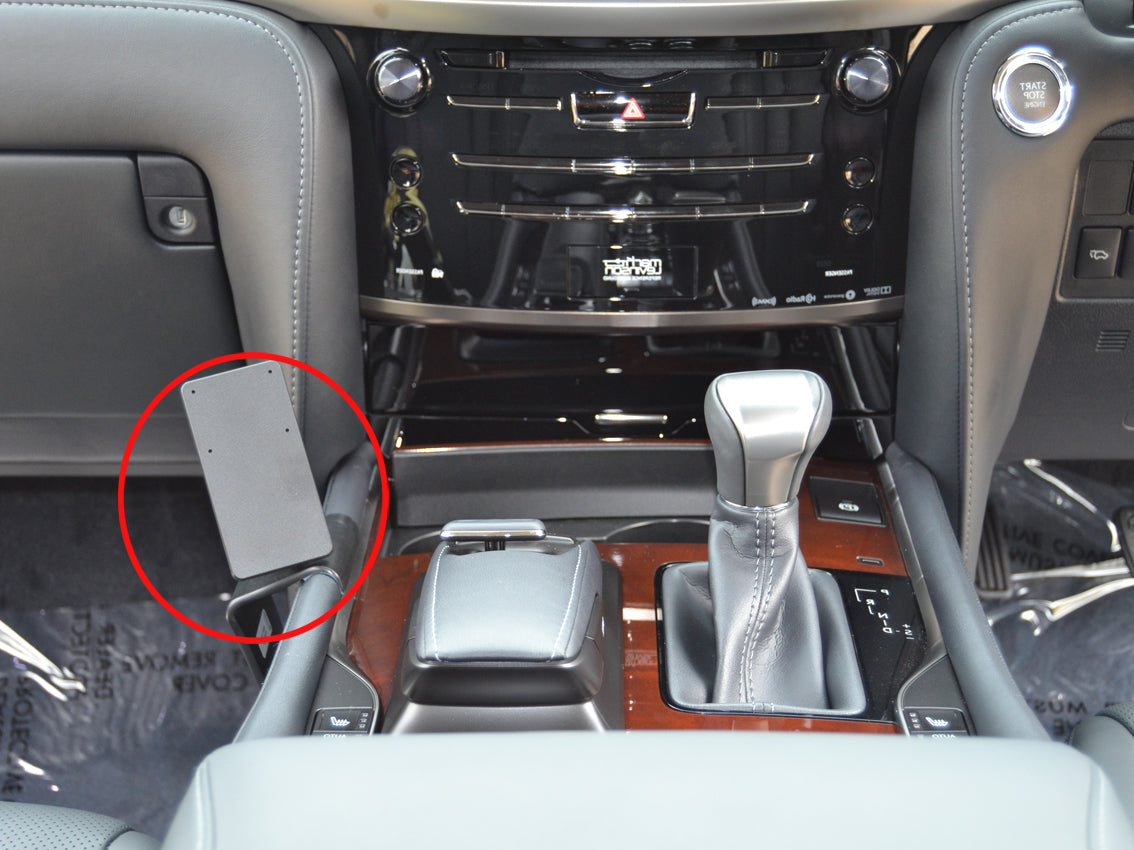Brodit ProClip 635235 voor Lexus LX Series 2016-2021 - productfoto zwarte ABS montagebasis
