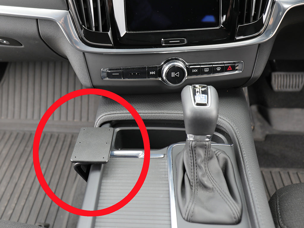 Brodit ProClip 635392 voor Volvo V90 2017-2025 en Volvo S90 2017-2025 - productfoto zwarte ABS montagebasis