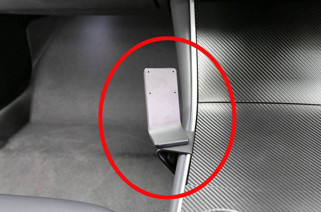 Brodit ProClip 635466 voor Tesla Model 3 2018-2020 - productfoto zwarte ABS montagebasis