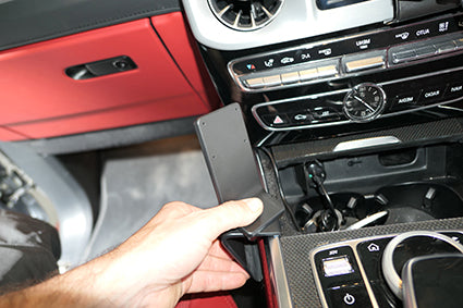 Brodit ProClip 635792 voor Mercedes Benz G-Class 2019-2024 - montagepositie op dashboard