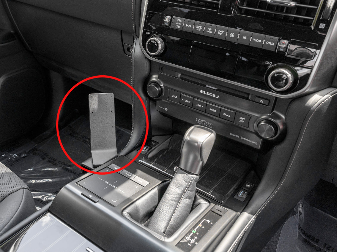 Brodit ProClip 635880 voor Lexus GX Series 2022-2023 - productfoto zwarte ABS montagebasis