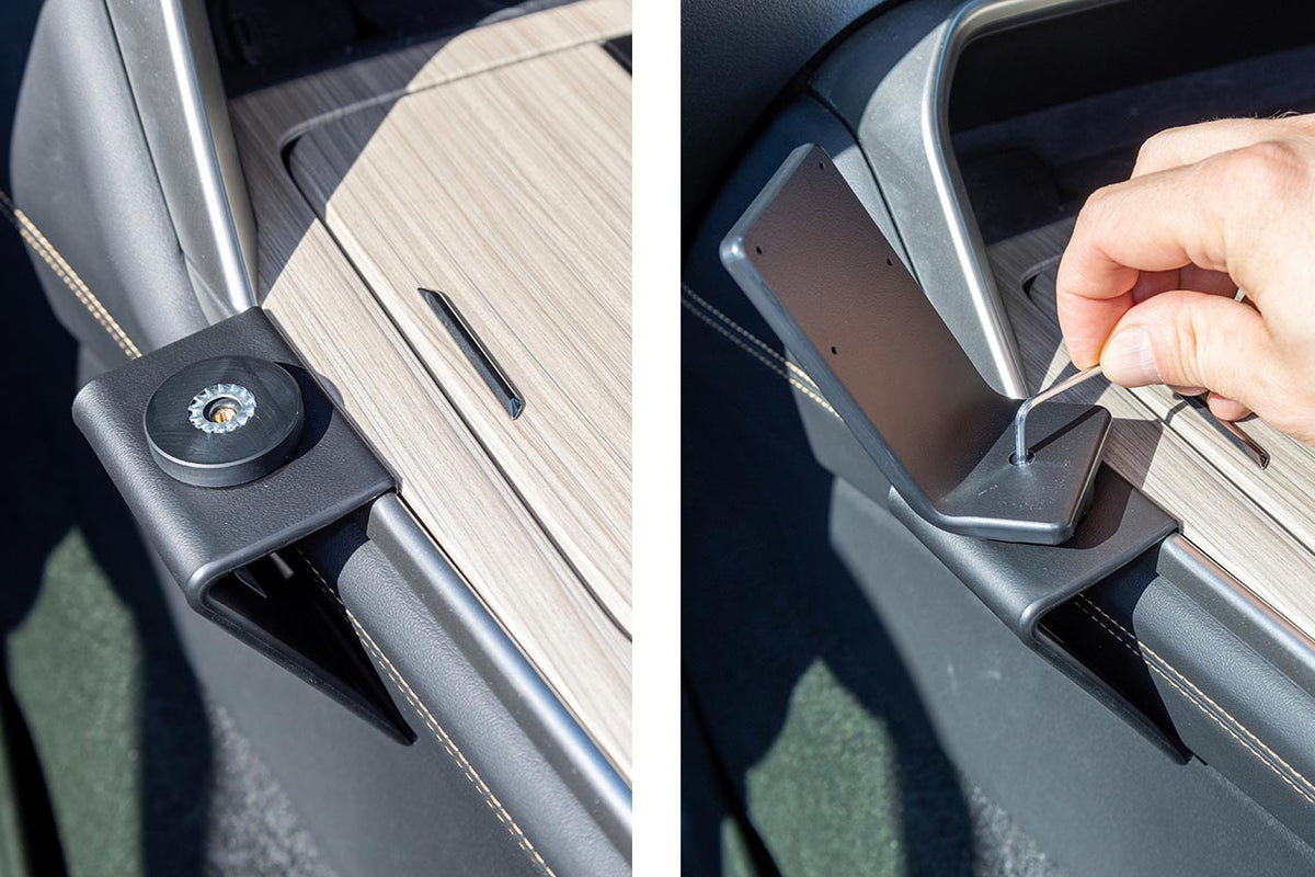 Brodit ProClip 635999 voor Mazda CX-90 2024-2026 - detail van dashboardmontage