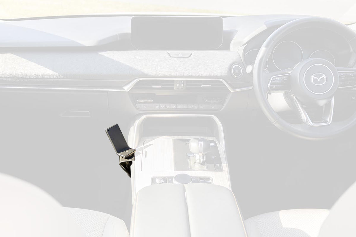 Brodit ProClip 635999 voor Mazda CX-90 2024-2026 - productfoto zwarte ABS montagebasis