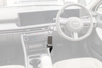 Brodit ProClip 636092 voor Hyundai Sonata 2024-2026 - productfoto zwarte ABS montagebasis