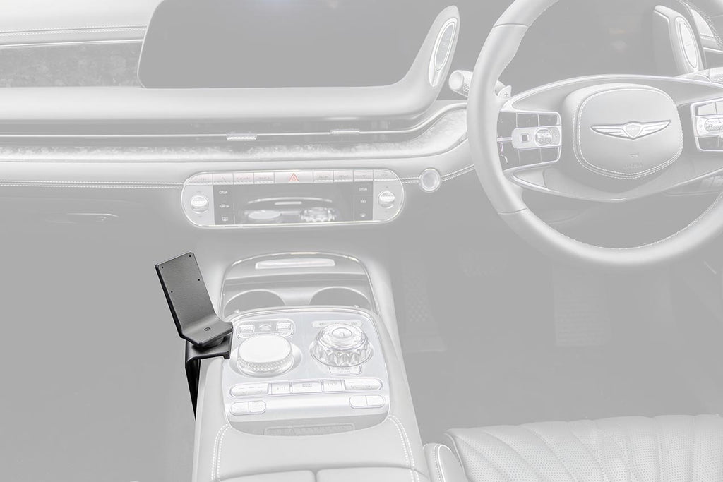 Brodit ProClip 636093 voor Genesis G90 2023-2026 - productfoto zwarte ABS montagebasis