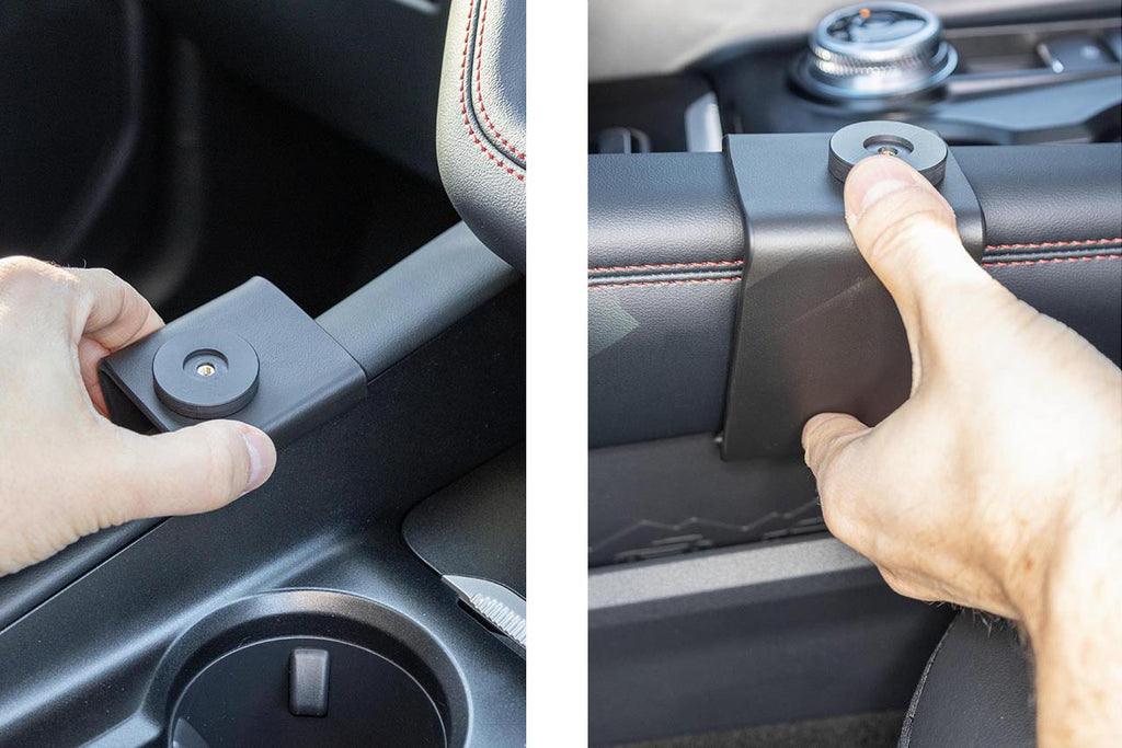 Brodit ProClip 636128 voor Ford Explorer 2025-2026 - montagepositie op dashboard