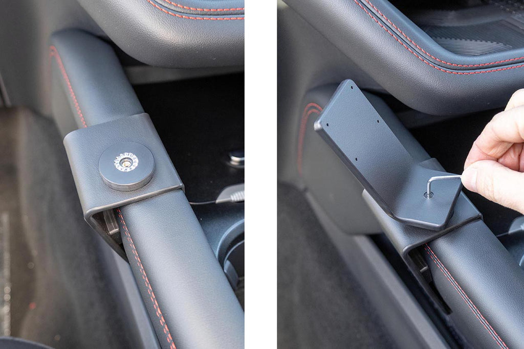 Brodit ProClip 636128 voor Ford Explorer 2025-2026 - detail van dashboardmontage