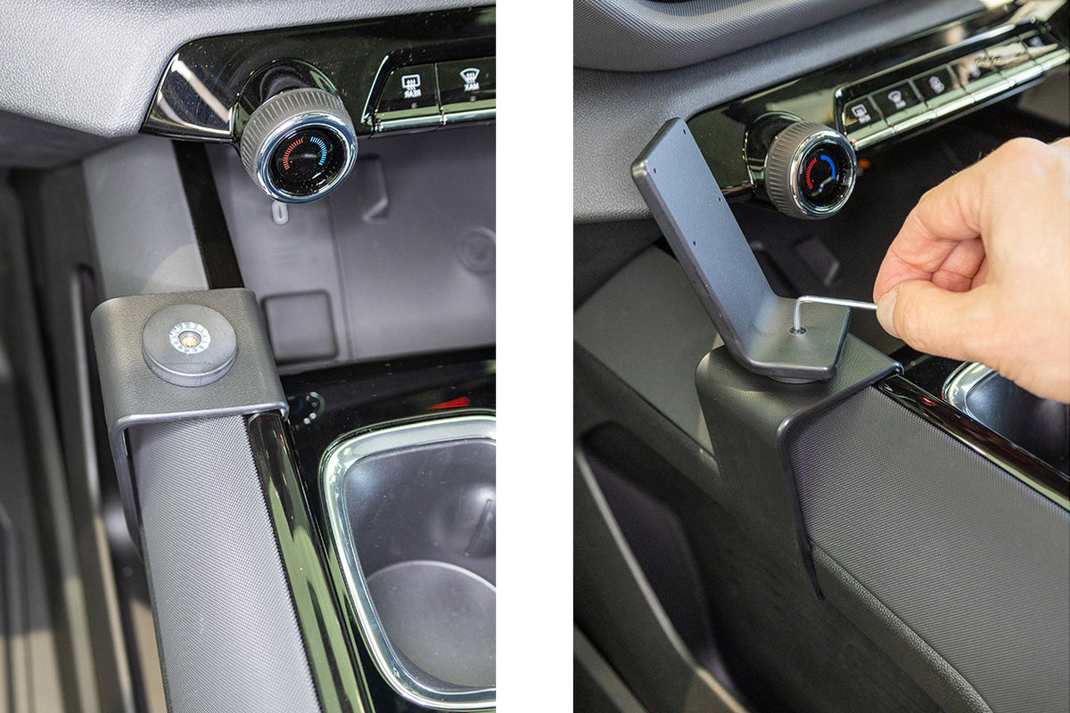 Brodit ProClip 636131 voor Chevrolet Silverado EV 2024-2026 - ProClip geplaatst in het voertuig
