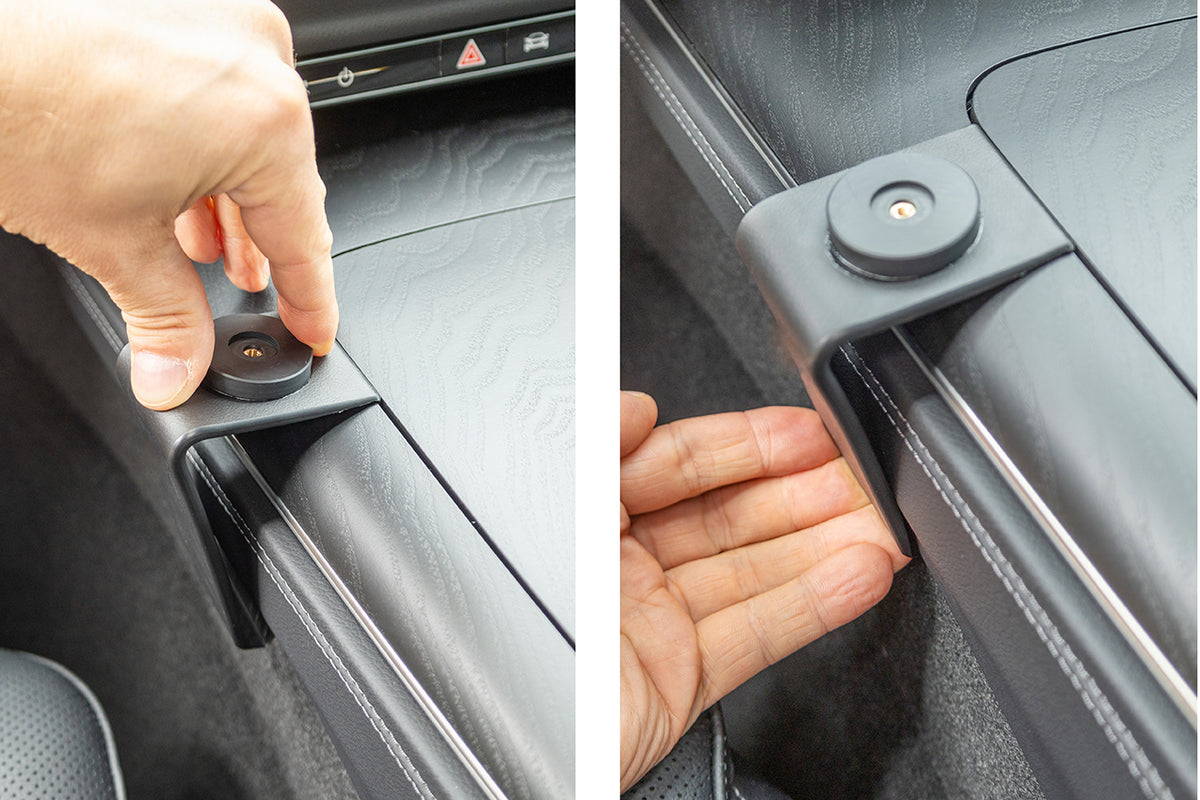 Brodit ProClip 636135 voor Mercedes Benz E-Class, Stationwagon 2024-2026 en Mercedes Benz E-Class, Sedan 2024-2026 - ProClip geplaatst in het voertuig