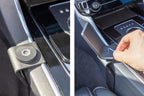 Brodit ProClip 636140 voor Jaguar XE 2019-2020 - detail van dashboardmontage