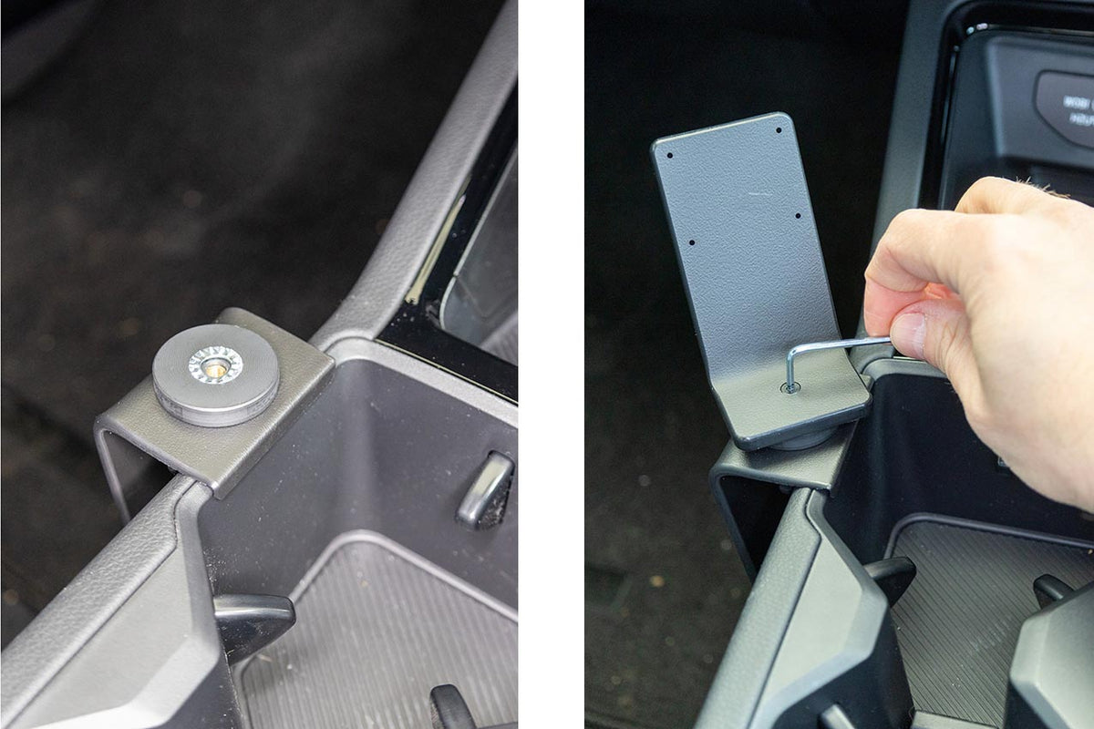 Brodit ProClip 636153 voor Kia K5 FWD 2025-2026 - detail van dashboardmontage