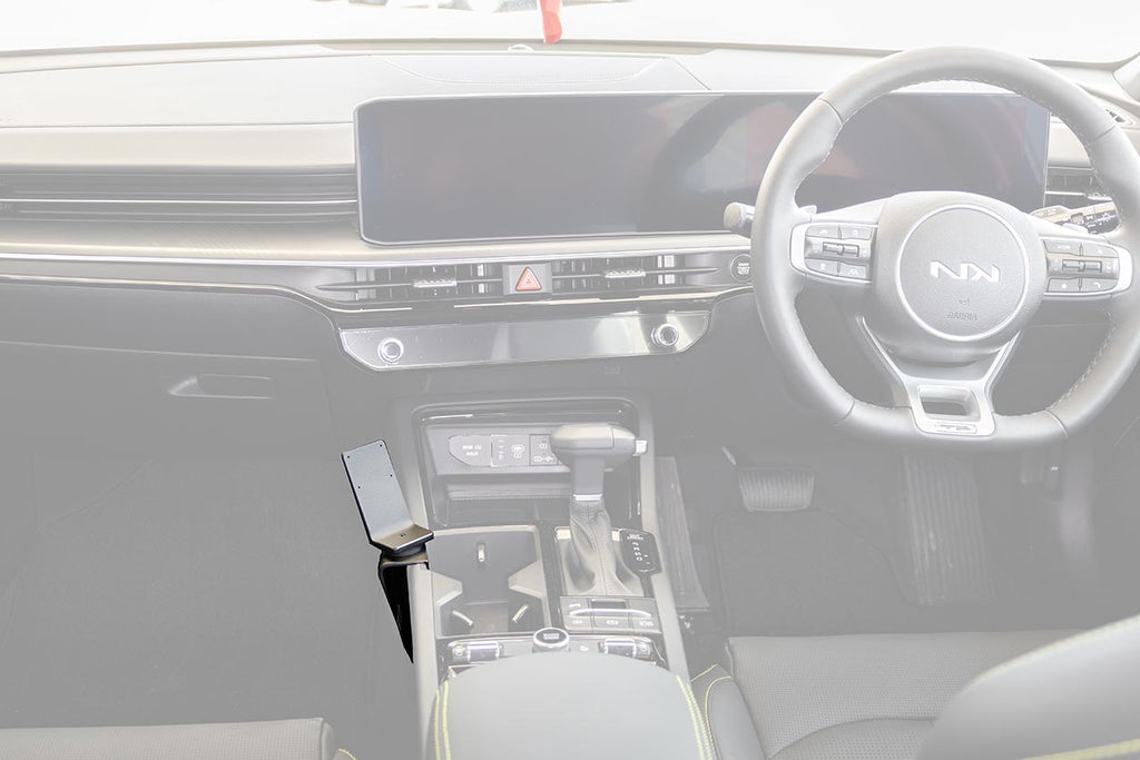 Brodit ProClip 636153 voor Kia K5 FWD 2025-2026 - productfoto zwarte ABS montagebasis