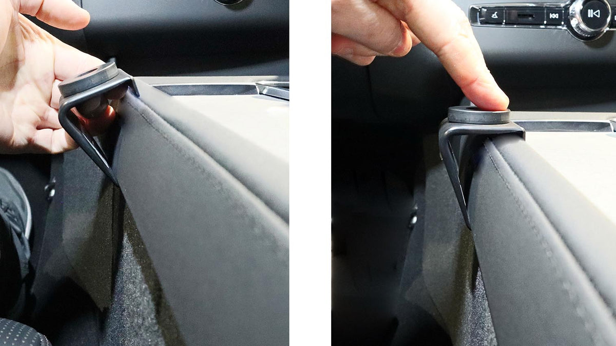 Brodit ProClip 636174 voor Volvo XC90 2025-2026 en Volvo XC60 2025-2026 - ProClip geplaatst in het voertuig