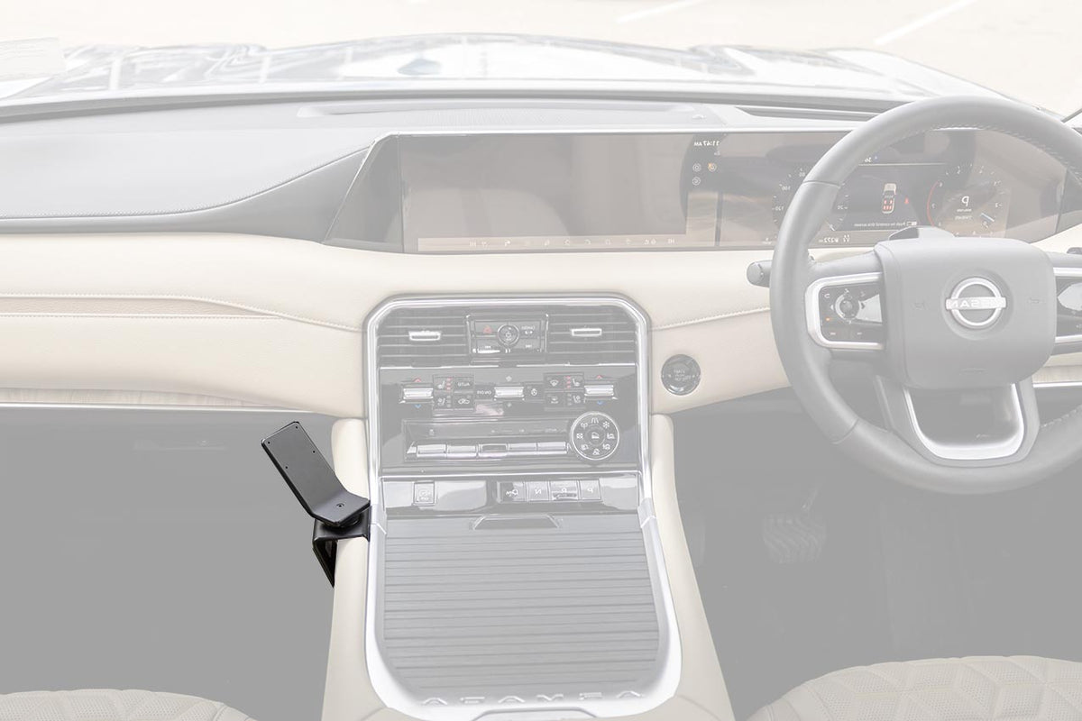 Brodit ProClip 636188 voor Nissan Patrol 2025-2026 - productfoto zwarte ABS montagebasis