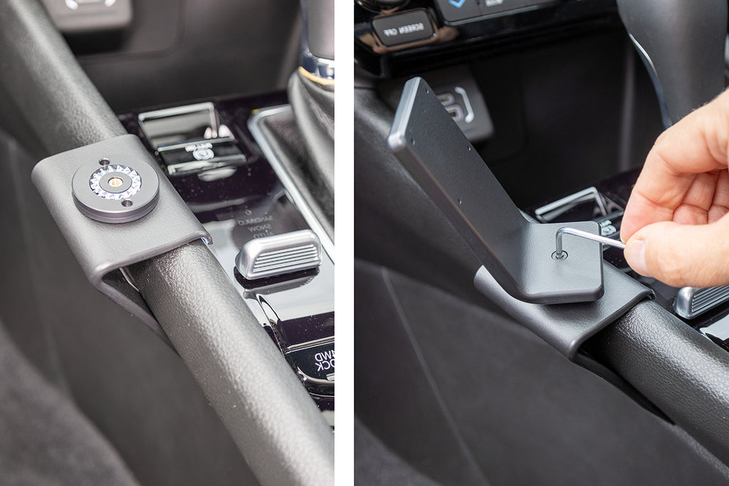 Brodit ProClip 636205 voor Jeep Compass 2022-2026 - detail van dashboardmontage