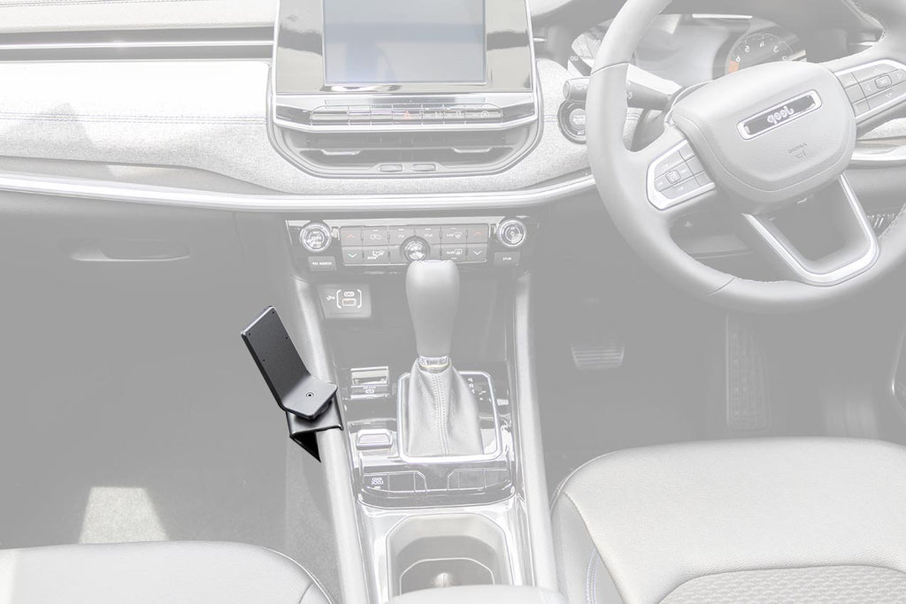 Brodit ProClip 636205 voor Jeep Compass 2022-2026 - productfoto zwarte ABS montagebasis