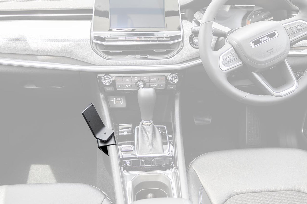 Brodit ProClip 636205 voor Jeep Compass 2022-2026 - productfoto zwarte ABS montagebasis