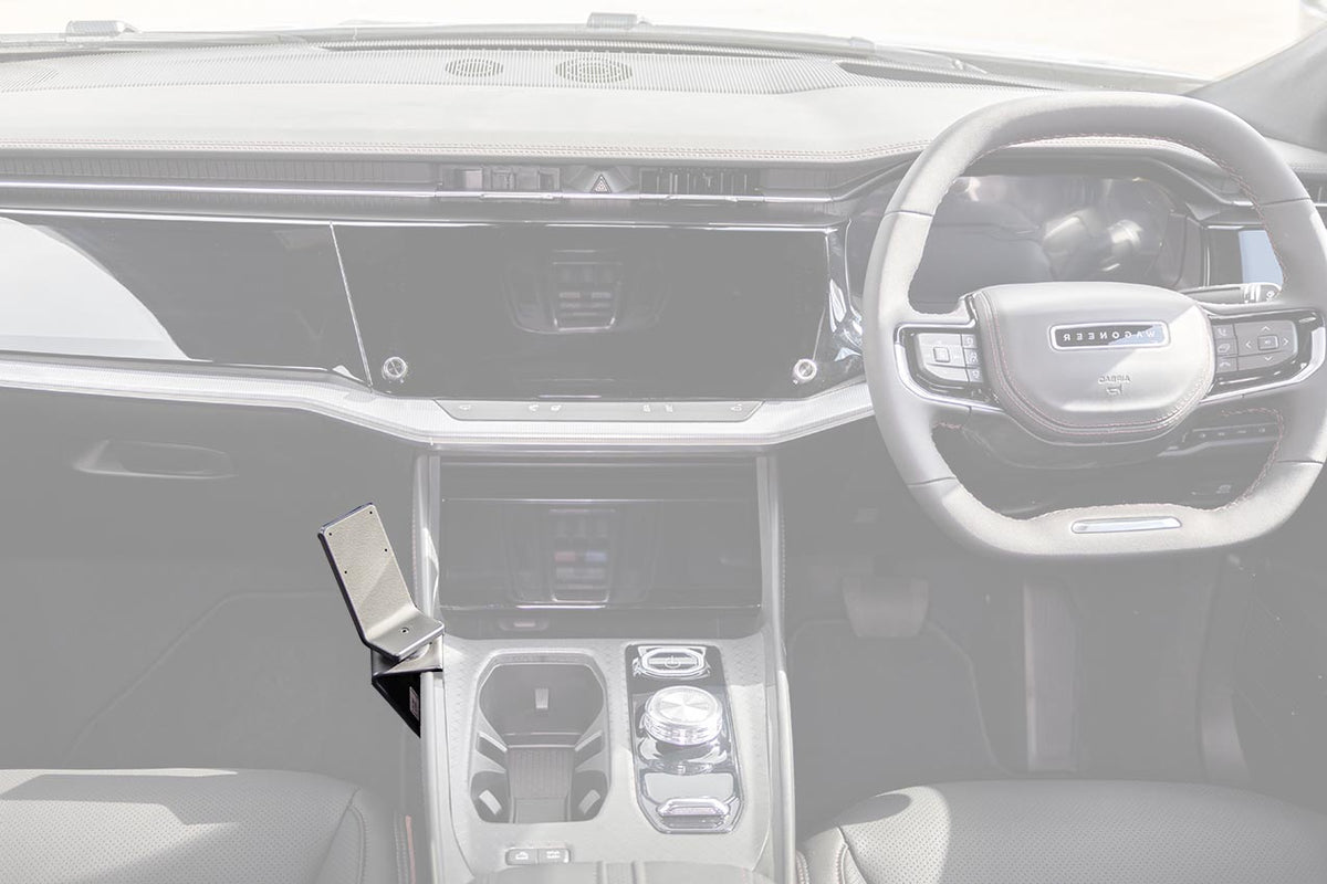 Brodit ProClip 636212 voor Jeep Wagoneer S 2024-2026 - productfoto zwarte ABS montagebasis