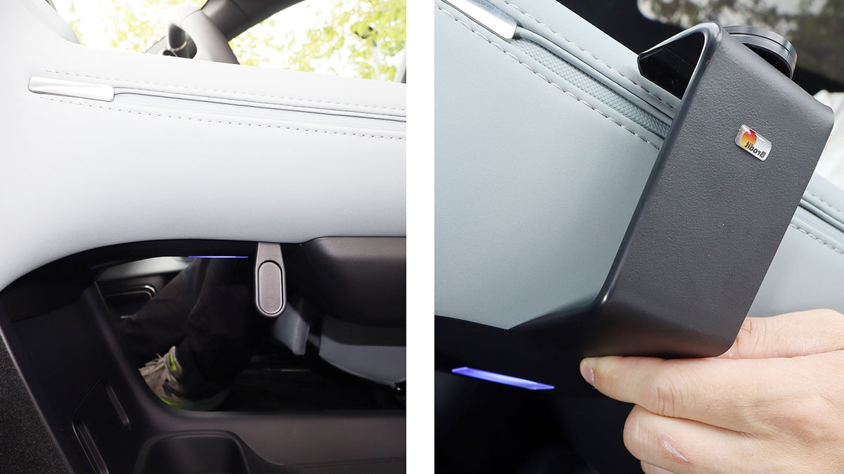 Brodit ProClip 636218 voor Polestar 4 2024-2026 - montagepositie op dashboard