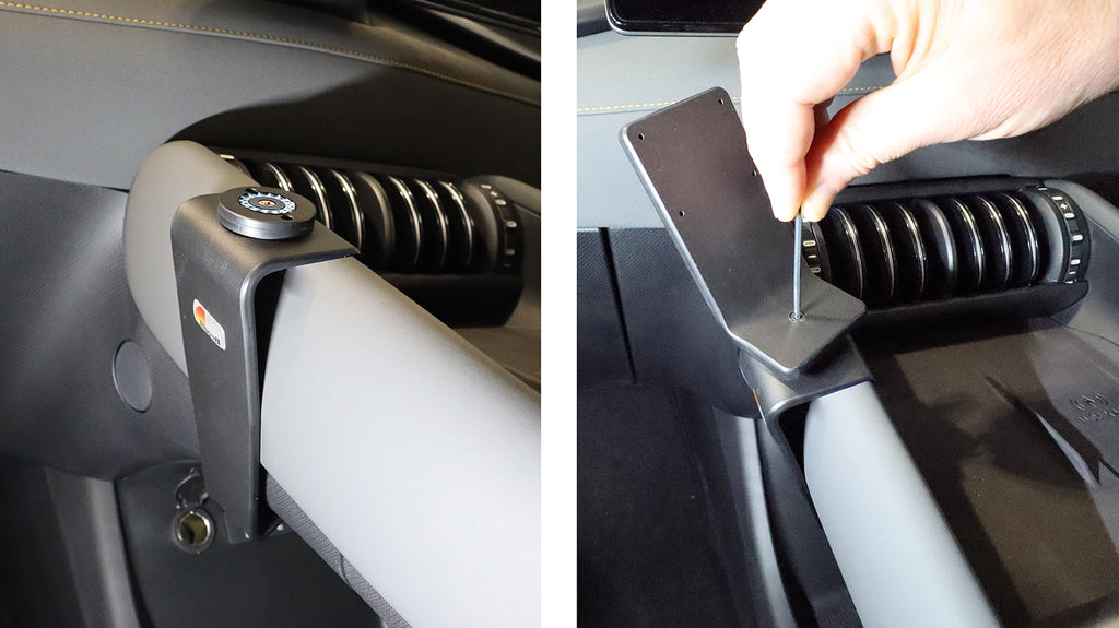 Brodit ProClip 636298 voor BYD Atto 3 2027-2027 - detail van dashboardmontage