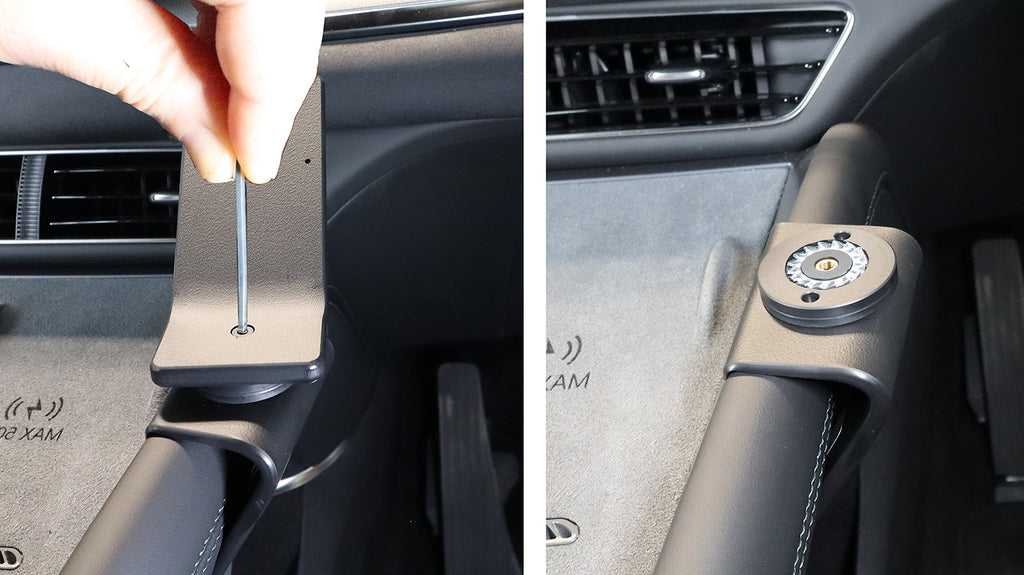 Brodit ProClip 636299 voor BYD Sealion 2024-2027 - detail van dashboardmontage