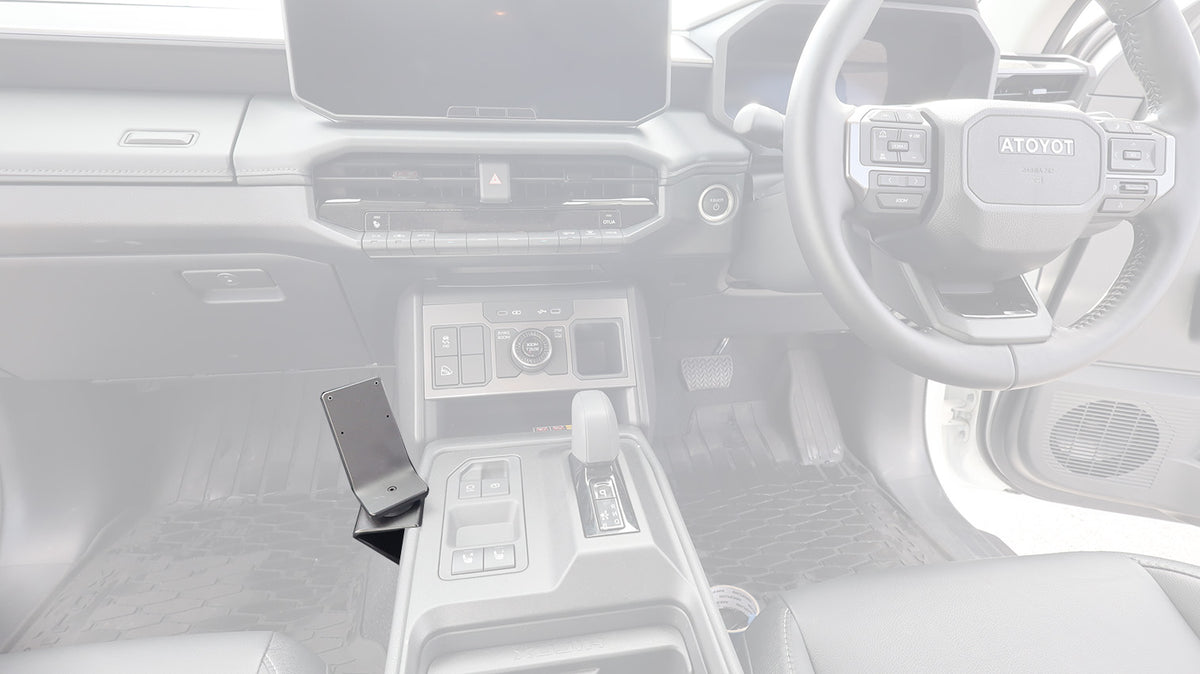 Brodit ProClip 636317 voor Toyota HiLux 2027 - productfoto zwarte ABS montagebasis