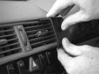 Brodit ProClip 652025 voor Mercedes Benz C-Class (180-320) 1993-1999 - ProClip geplaatst in het voertuig