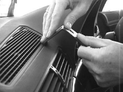 Brodit ProClip 652083 voor BMW 7-series E38 1994-2001 - ProClip geplaatst in het voertuig