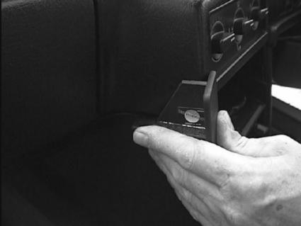 Brodit ProClip 652174 voor Volvo 940 1991-1998 en Volvo 740 1991-1998 - ProClip geplaatst in het voertuig