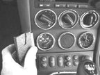 Brodit ProClip 652303 voor BMW Z3 1996-2002 - montagepositie op dashboard