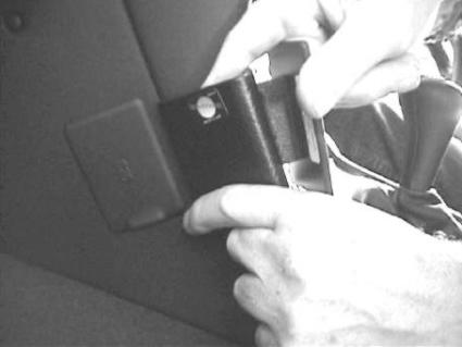 Brodit ProClip 652303 voor BMW Z3 1996-2002 - ProClip geplaatst in het voertuig