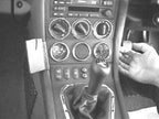 Brodit ProClip 652303 voor BMW Z3 1996-2002 - detail van dashboardmontage