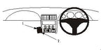 Brodit ProClip 652303 voor BMW Z3 1996-2002 - installatiepositie
