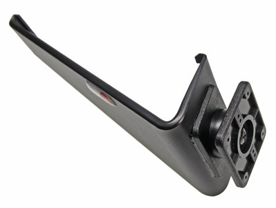 Brodit ProClip 652428 voor Porsche Boxster 1997-2004, Porsche 996 1998-2006 en Porsche 911 1999-2004 - productfoto zwarte ABS montagebasis