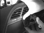 Brodit ProClip 652467 voor Peugeot 306 1993-2002 - montagepositie op dashboard