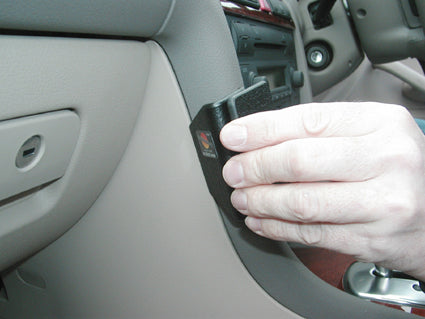 Brodit ProClip 652473 voor Audi S6 1998-2003 en Audi A6 1998-2003 - montagepositie op dashboard