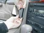 Brodit ProClip 652473 voor Audi S6 1998-2003 en Audi A6 1998-2003 - ProClip geplaatst in het voertuig
